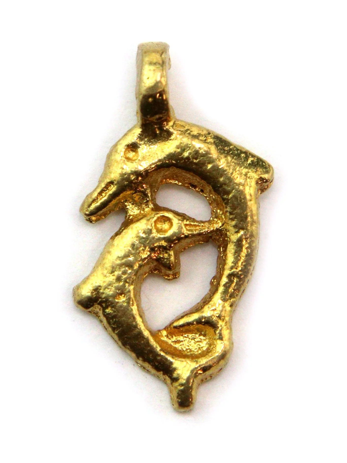 Charm dauphin indien laiton 22 mm