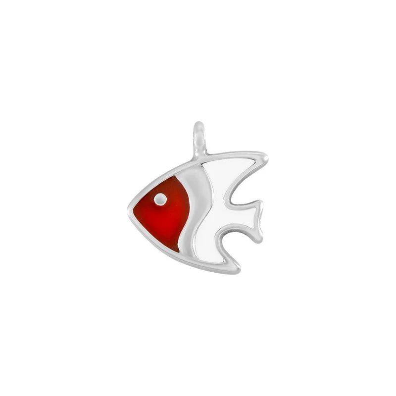 Charm poisson en zamak émaillé - Image 3