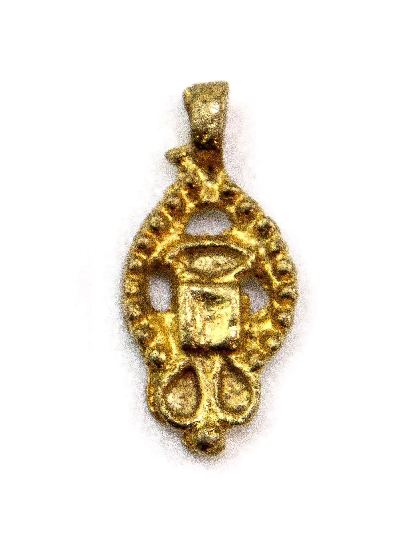 Charm totem indien laiton 18 mm