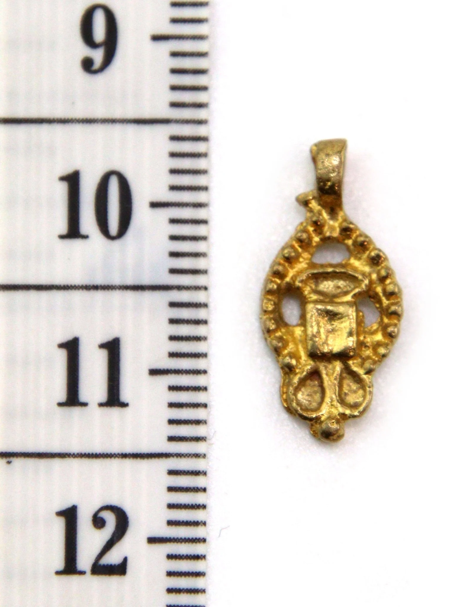 Charm totem indien laiton 18 mm - Image 2