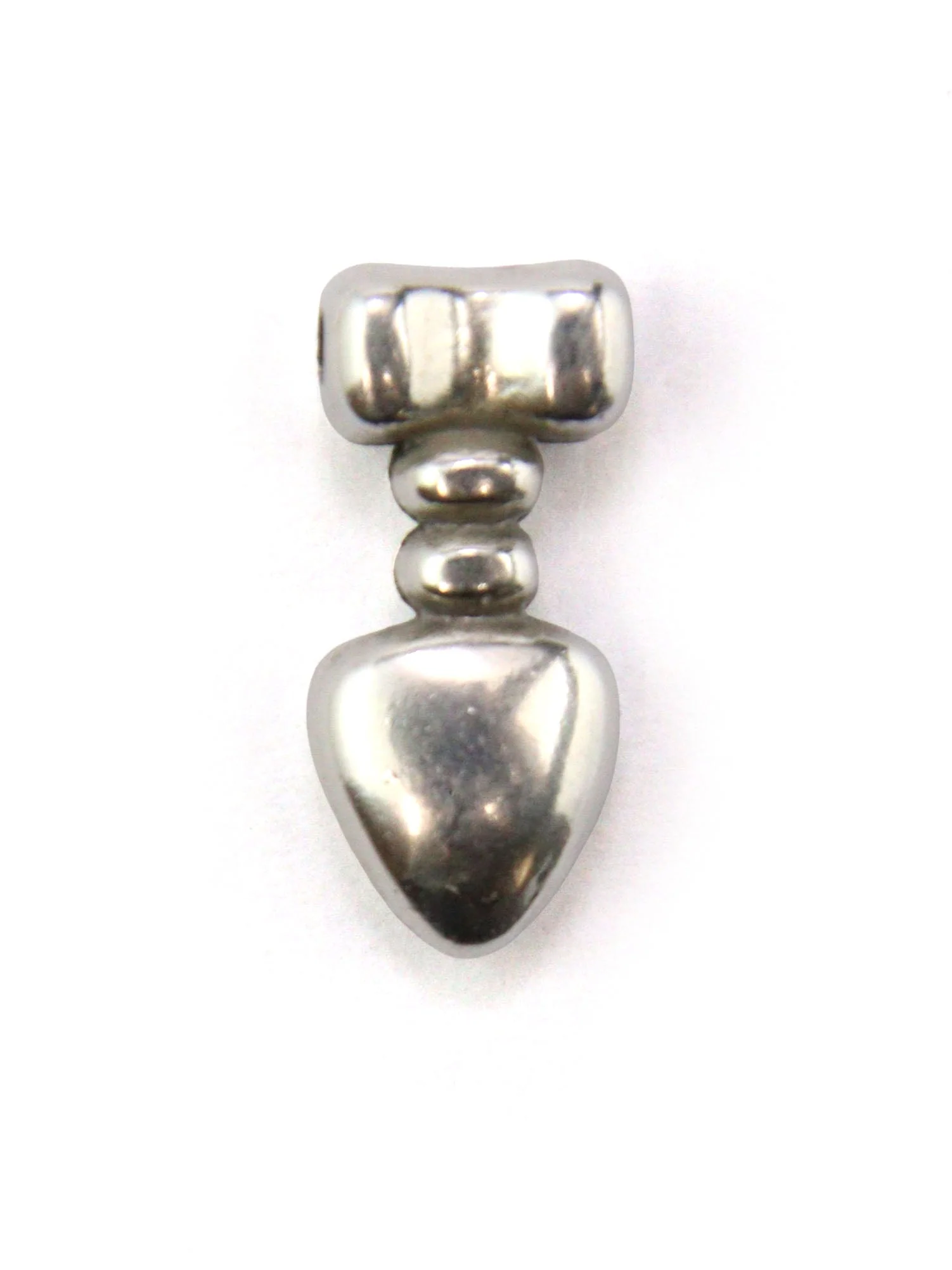 Charm flêche coeur zamak 12 mm - Image 4