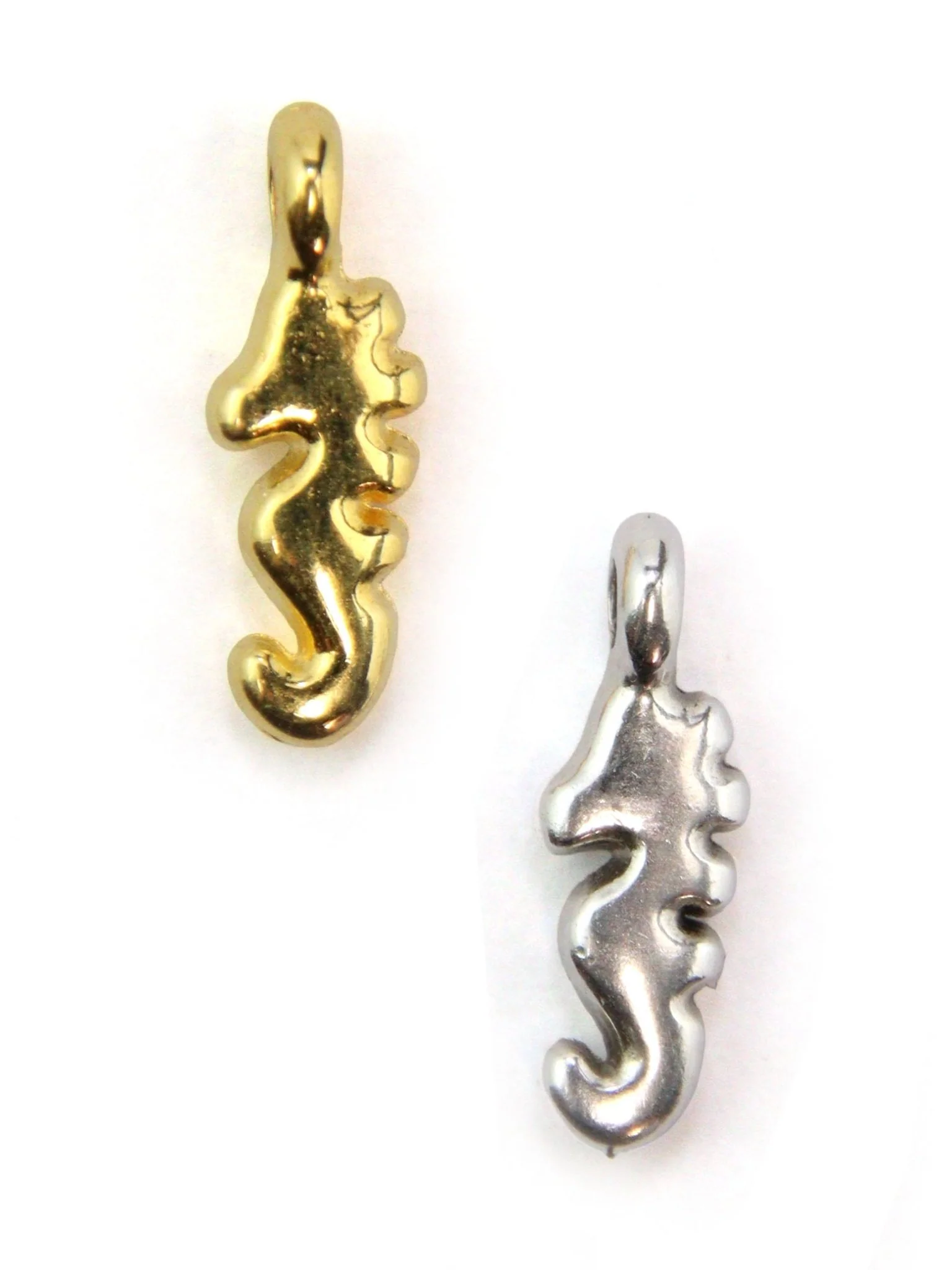 Charm hippocampe zamak 9 mm