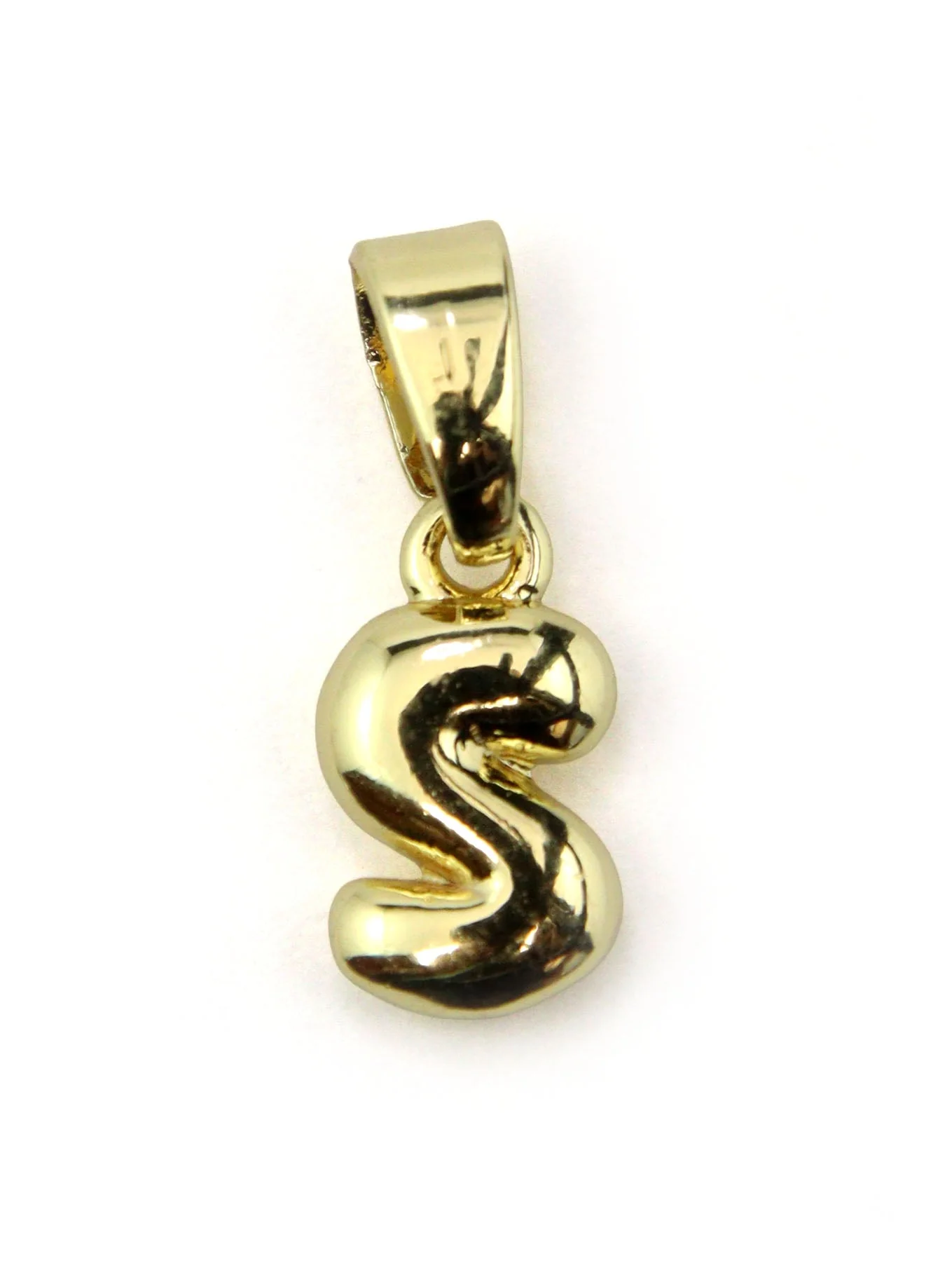 Charm lettres A-Z laiton 10 mm - Image 21