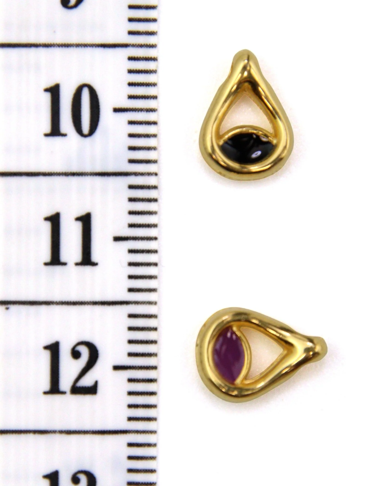 Charm petite goutte zamak 9 mm - Image 2