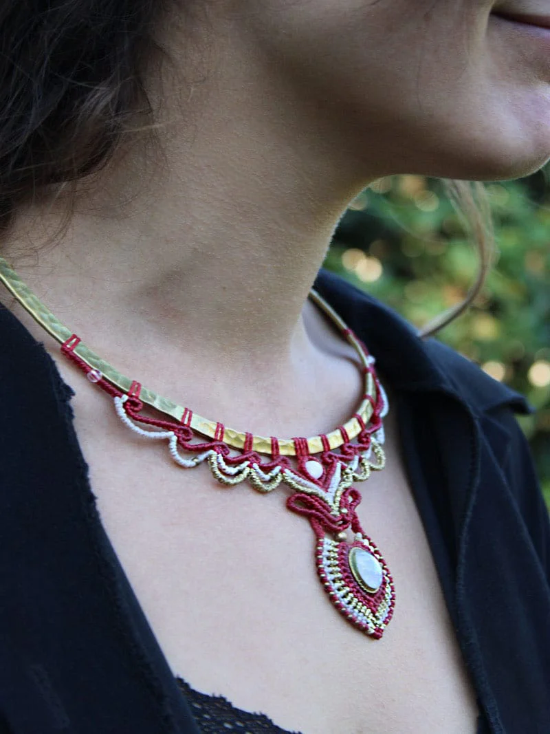 Kit DIY collier "Cléo" + Vidéo - Image 2