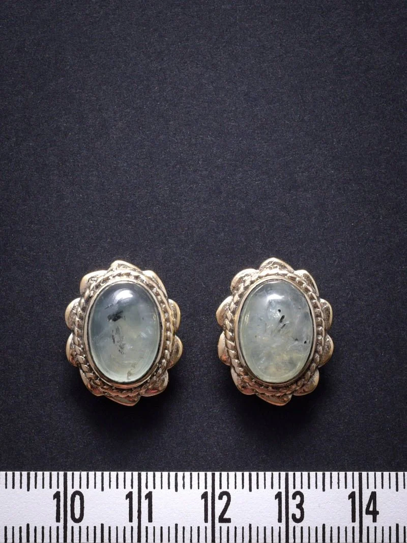 2 Pierres serties de laiton "fleur" de 17 mm - Image 11