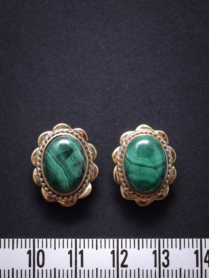 2 Pierres serties de laiton "fleur" de 17 mm - Image 7
