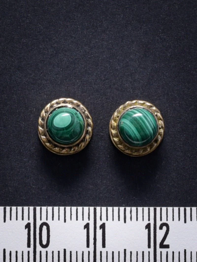 2 Pierres serties de laiton de 9 mm - Image 7