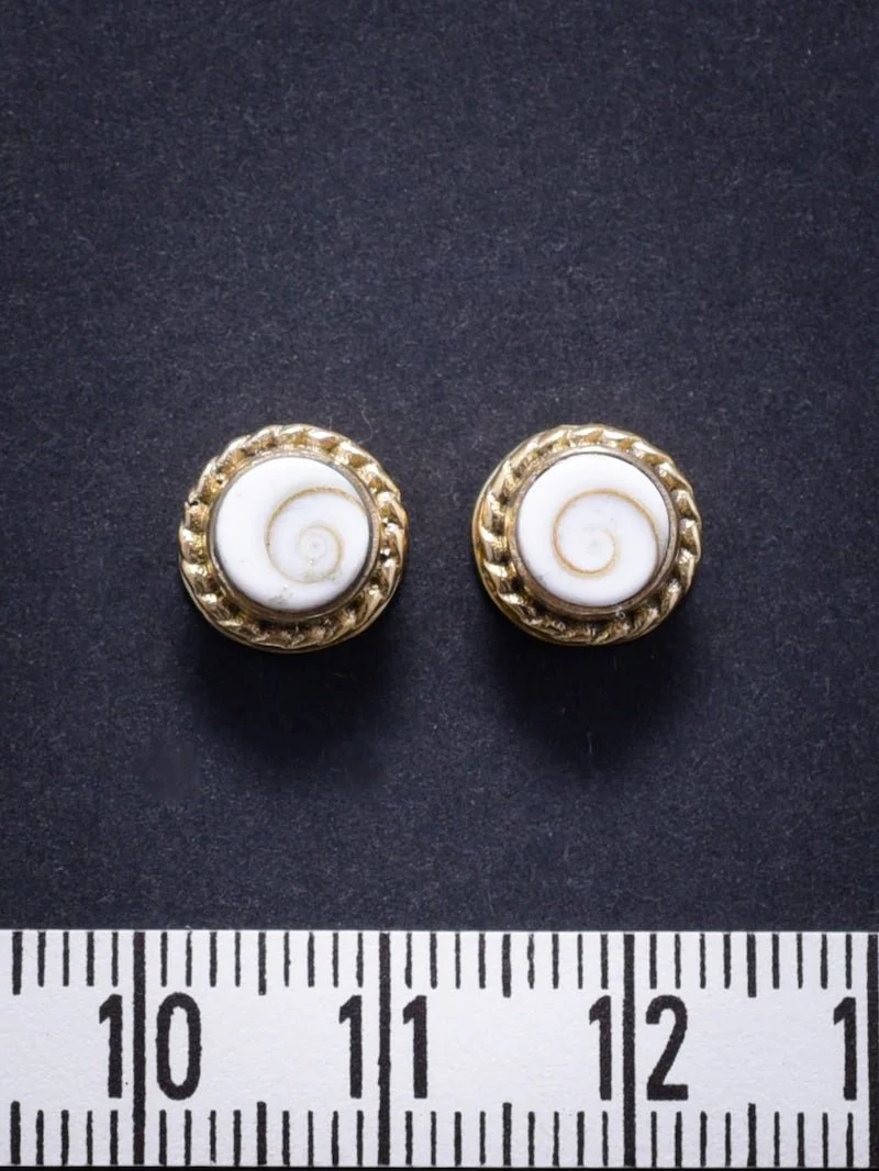 2 Pierres serties de laiton de 9 mm - Image 8