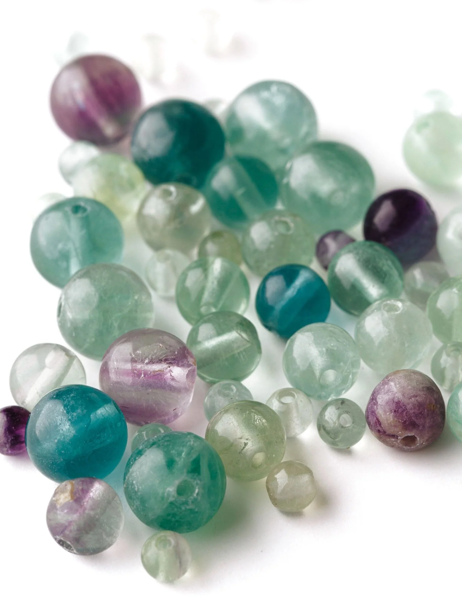 Perles de Fluorite