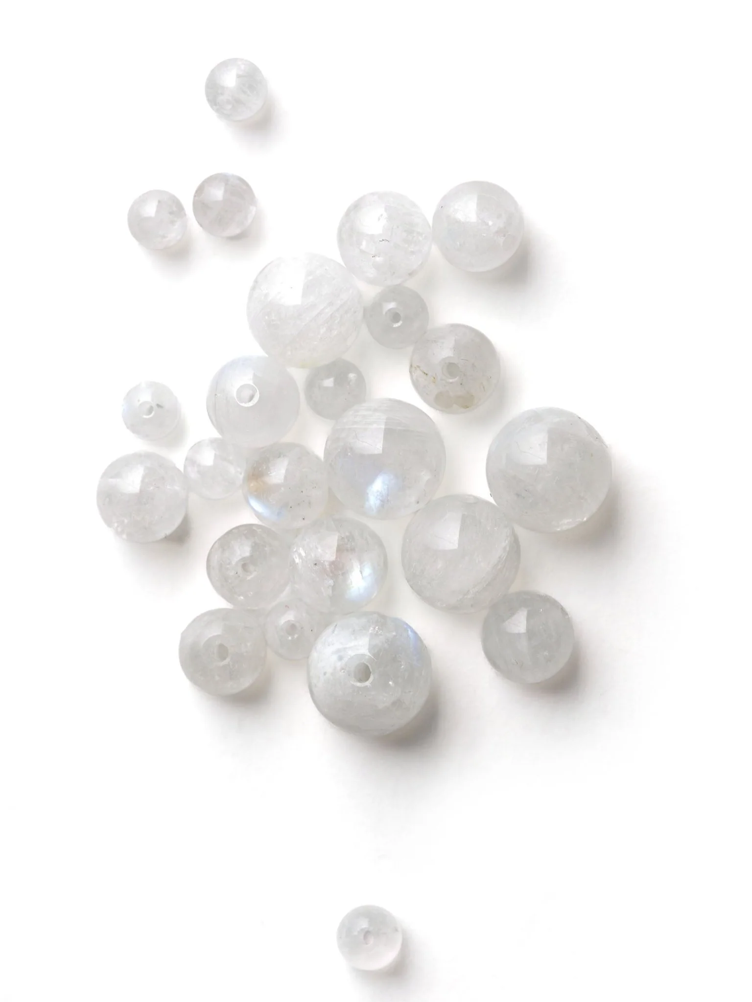 Perles de Pierre de lune Arc-en-ciel