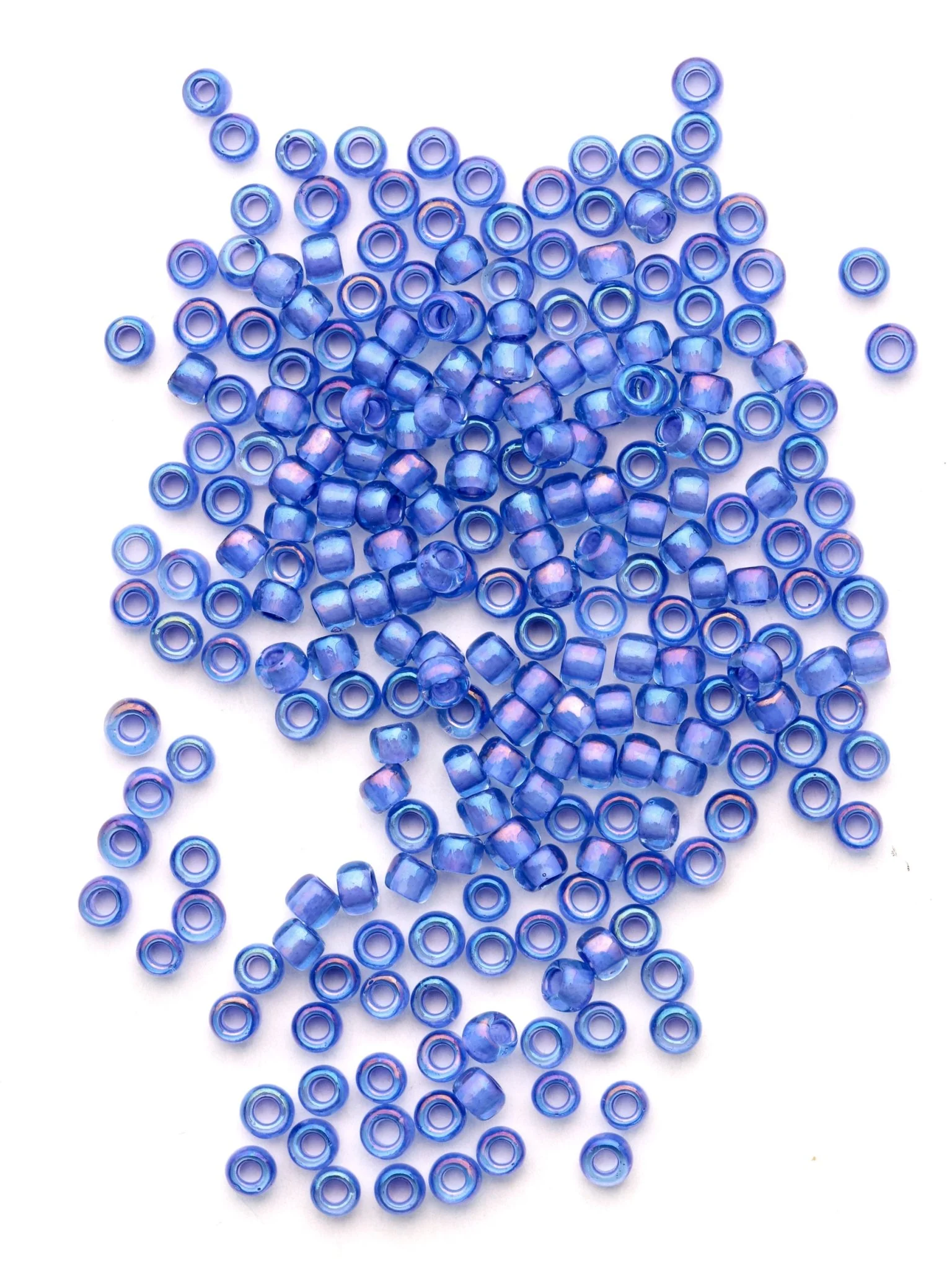 Perles de rocailles - Bleu Violacé