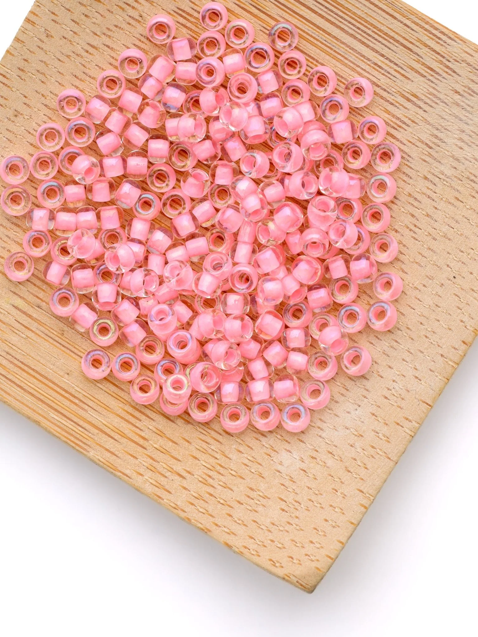 Perles de rocailles - Rose - Image 2