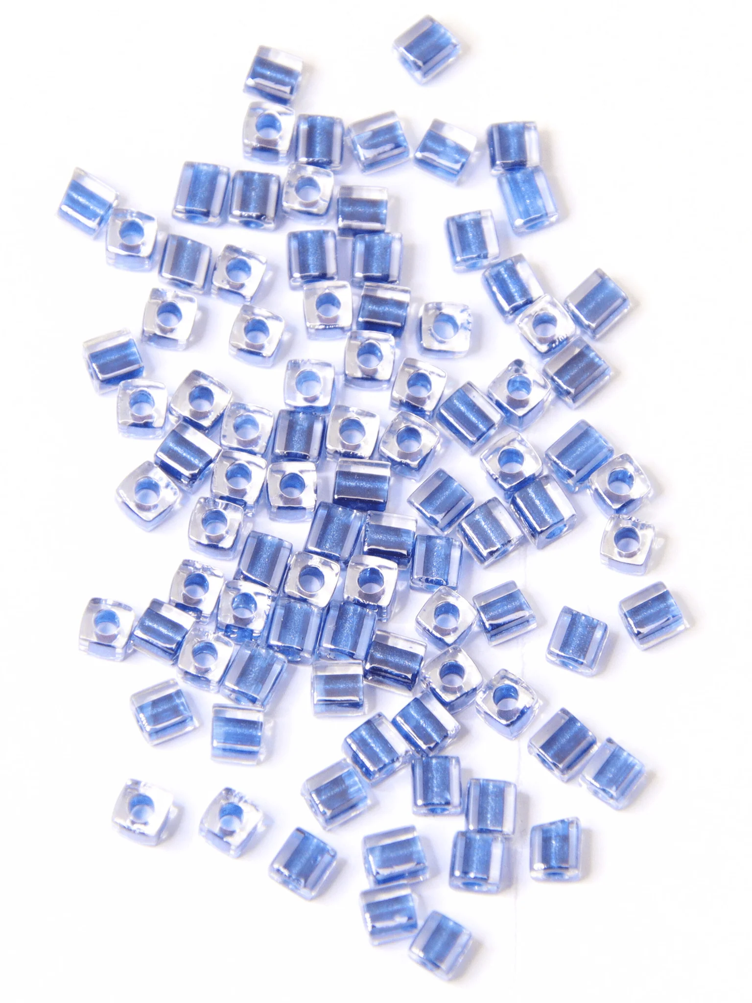 Perles miyuki 3mm - Bleu