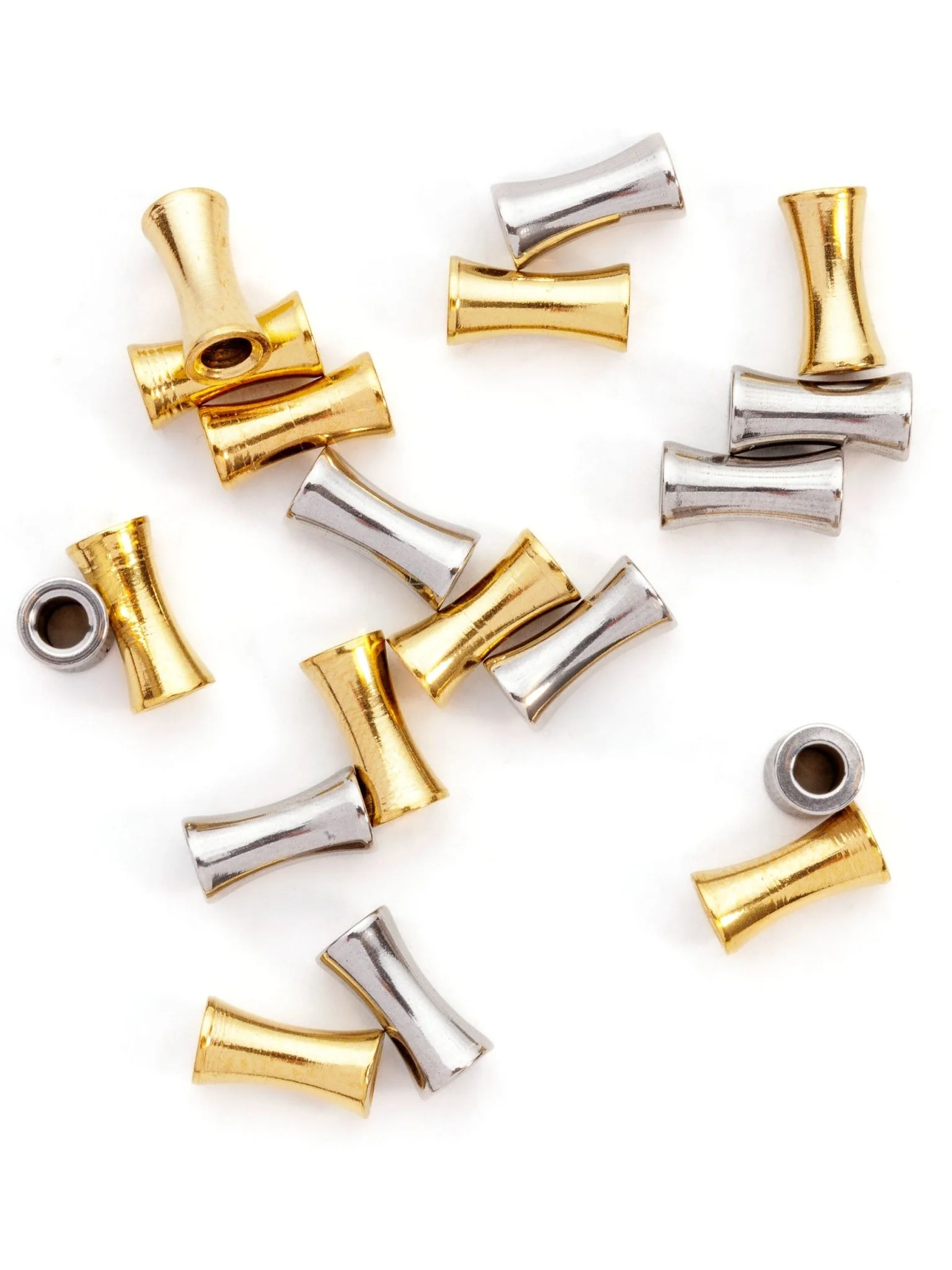 Perles tubes 8 mm